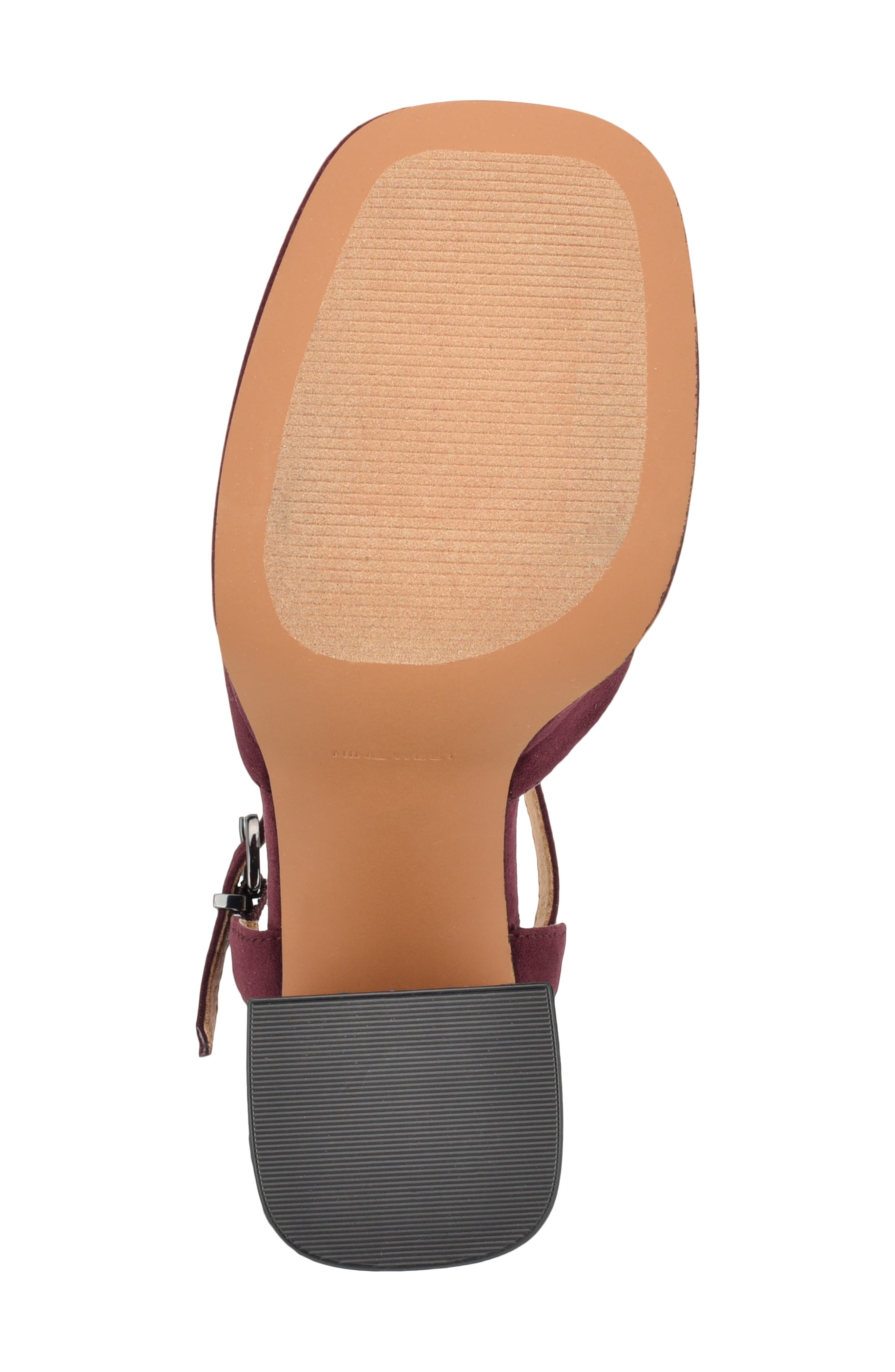 Nine West Stacie Platform Pump, Alternate, color, Dark Red