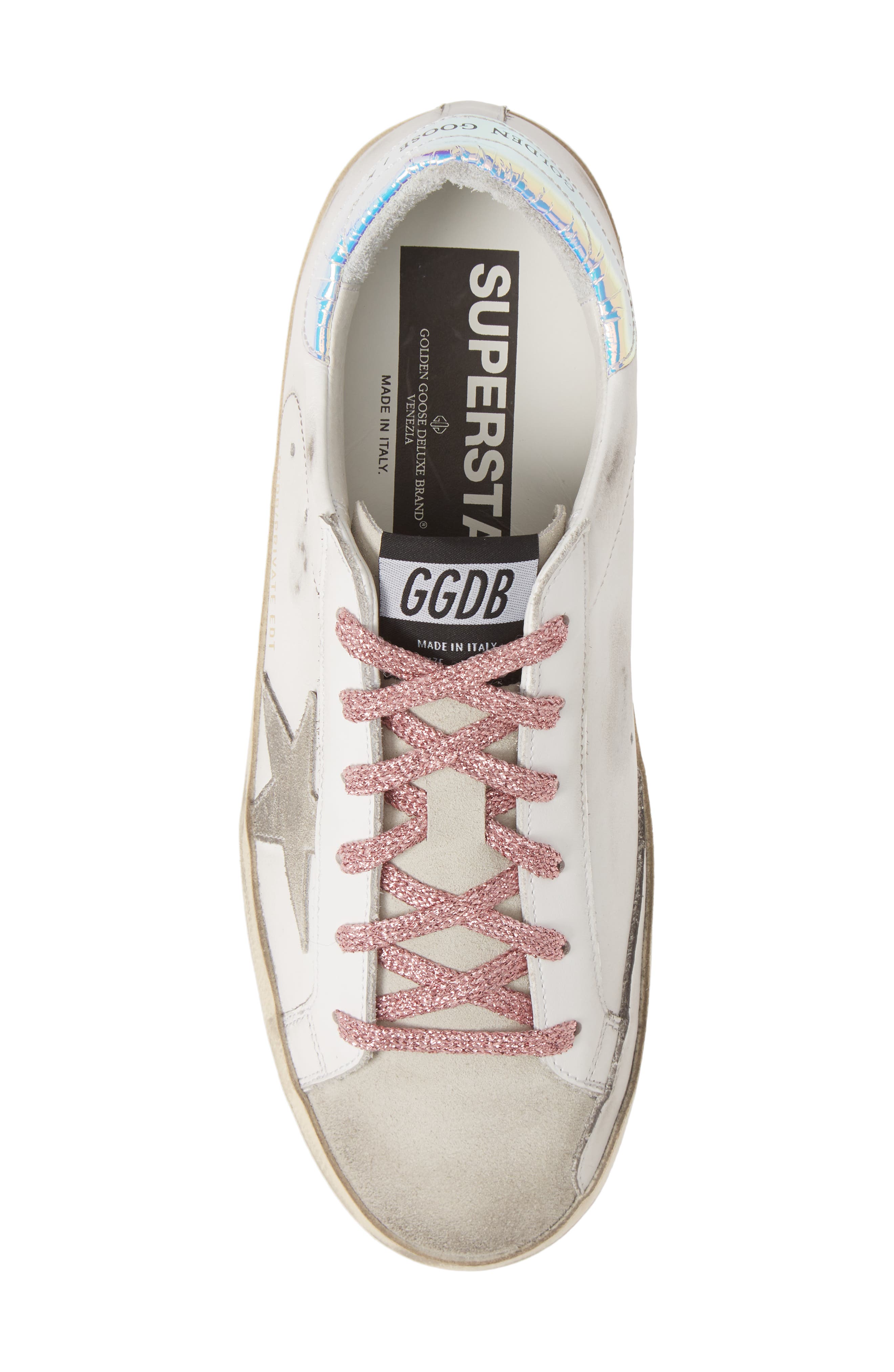 Golden Goose Super-Star Sneaker, Alternate, color, 