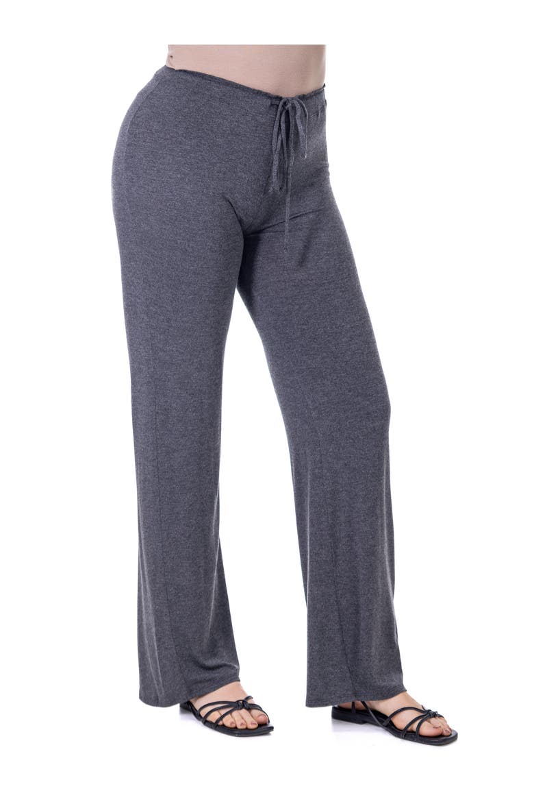 Comfortable Drawstring Lounge Pants, Alternate, color, Smoke