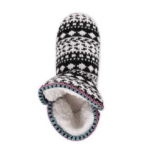 Muk Luks Leigh Bootie Slipper In Multi