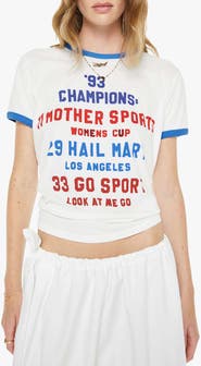 MOTHER The Lil Ringer Graphic T-Shirt