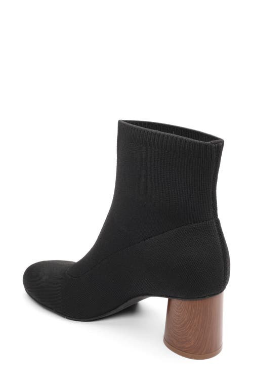 Sanctuary Rayna Knit Bootie In Black