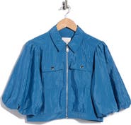 Cinq à Sept Ottie Puff Sleeve Windbreaker