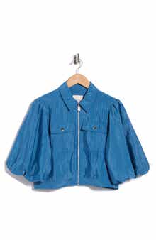 Ottie Puff Sleeve Windbreaker
