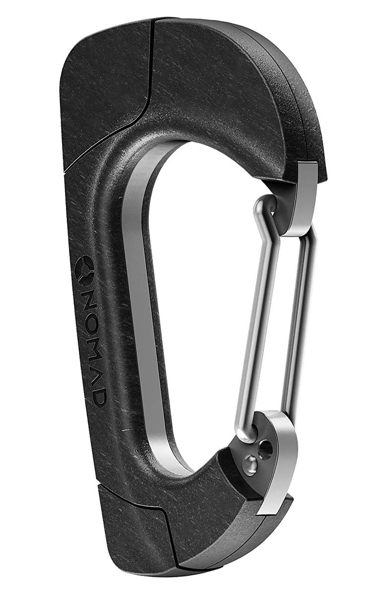 Nomad Carbon Lightning Carabiner Charger, Main, color, 