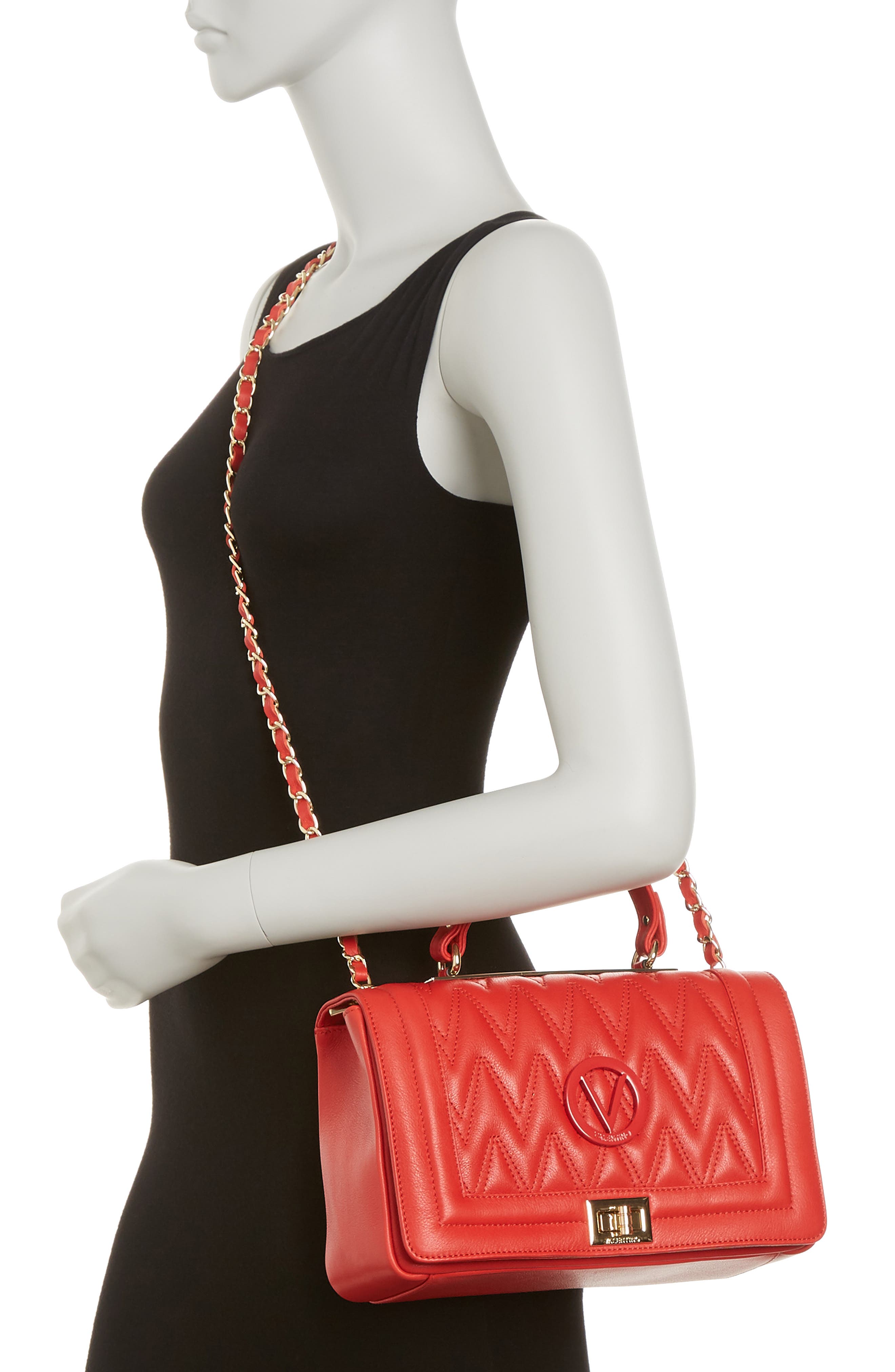 VALENTINO BY MARIO VALENTINO Alice Quilted Leather Shoulder Bag (Men ...