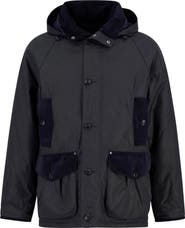 Barbour Modern Waxed Cotton Jacket with Removable Hood