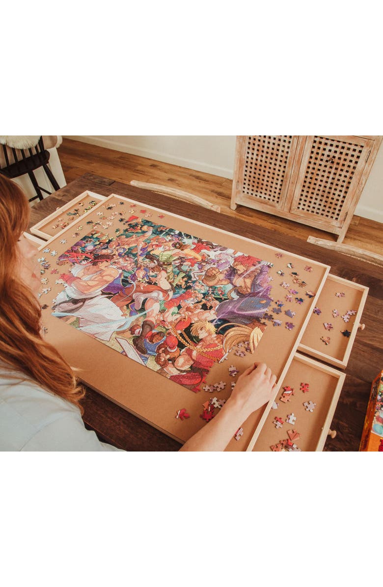 Street Fighter Time for Battle 1000 Piece Jigsaw Puzzle, Alternate, color, Multi-Color