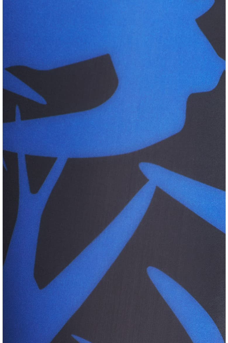 by Alexander McQueen Print Leggings, Alternate, color, NAVY/ COBALT