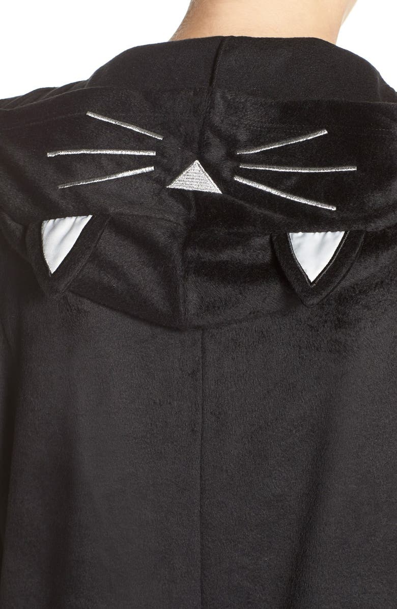 COZY ZOE 'Unicorn' Animal Ear Hooded Jumpsuit, Alternate, color, 