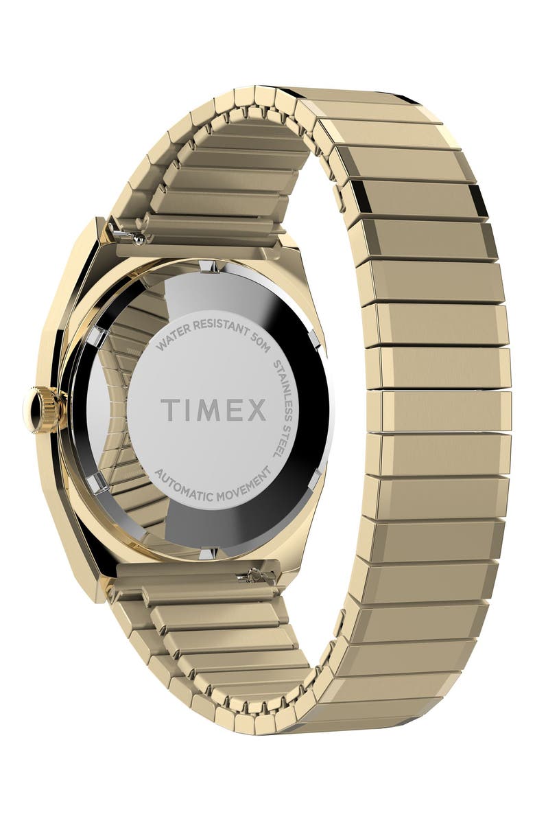 Timex<sup>®</sup> Automatic 1983 E-Line Reissue Bracelet Watch, 34mm, Alternate, color, Gold-Tone
