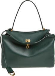 Balenciaga Medium Rodeo Leather Handbag