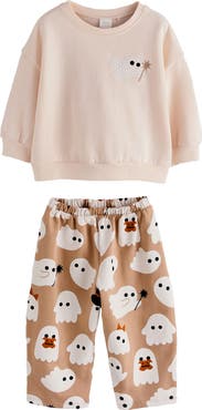NEXT Kids' Halloween Sweatshirt & Pants Set