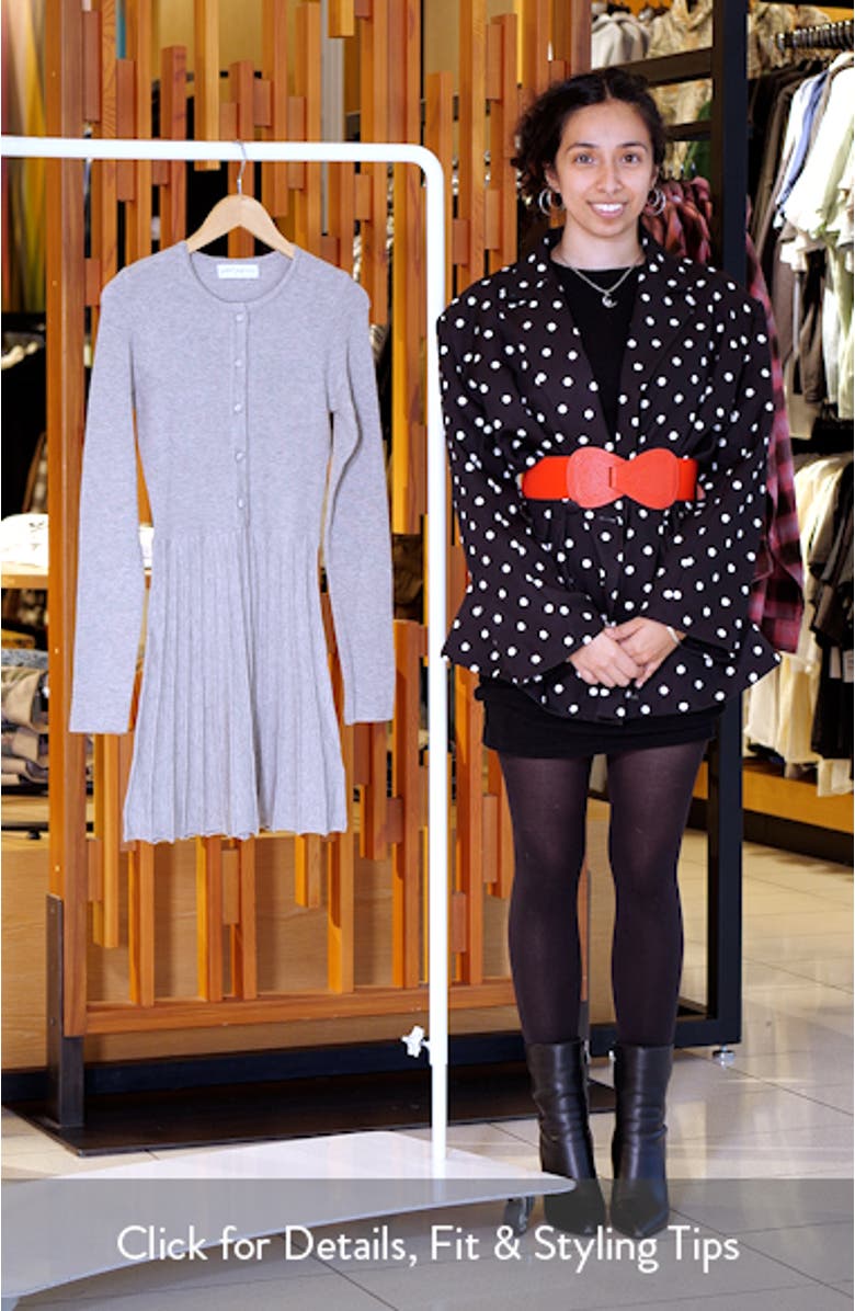 Darlina Long Sleeve Minidress, sales video thumbnail