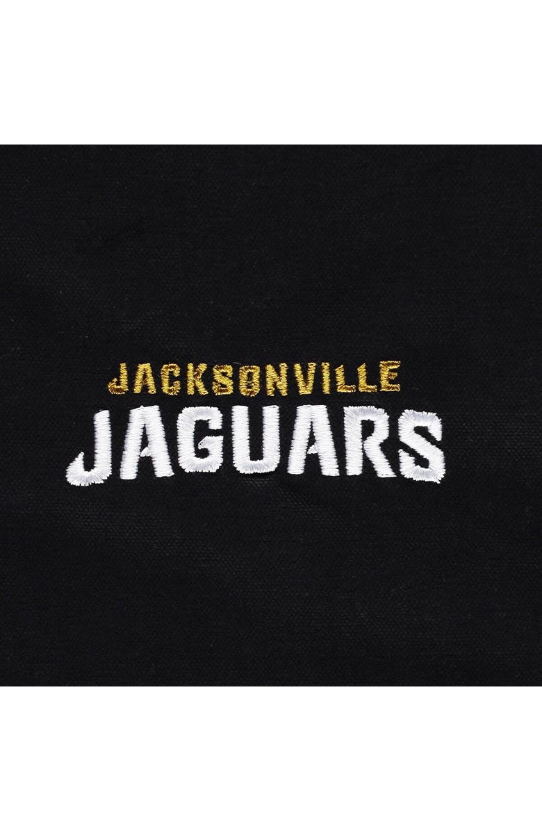 DUNBROOKE Men's Dunbrooke Black Jacksonville Jaguars Big & Tall Dakota Canvas Hoodie Full-Zip Jacket, Alternate, color, Black