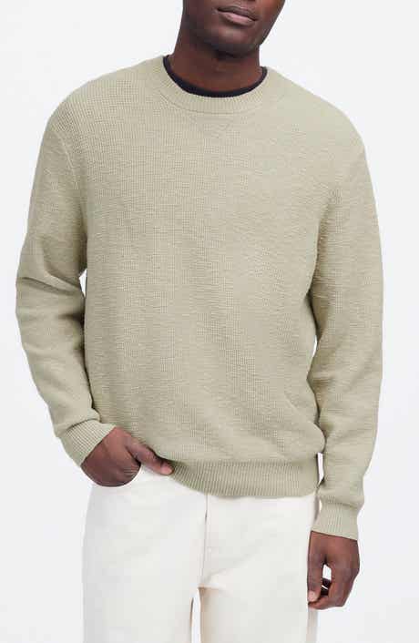 Madewell Waffle Knit Crewneck Sweater
