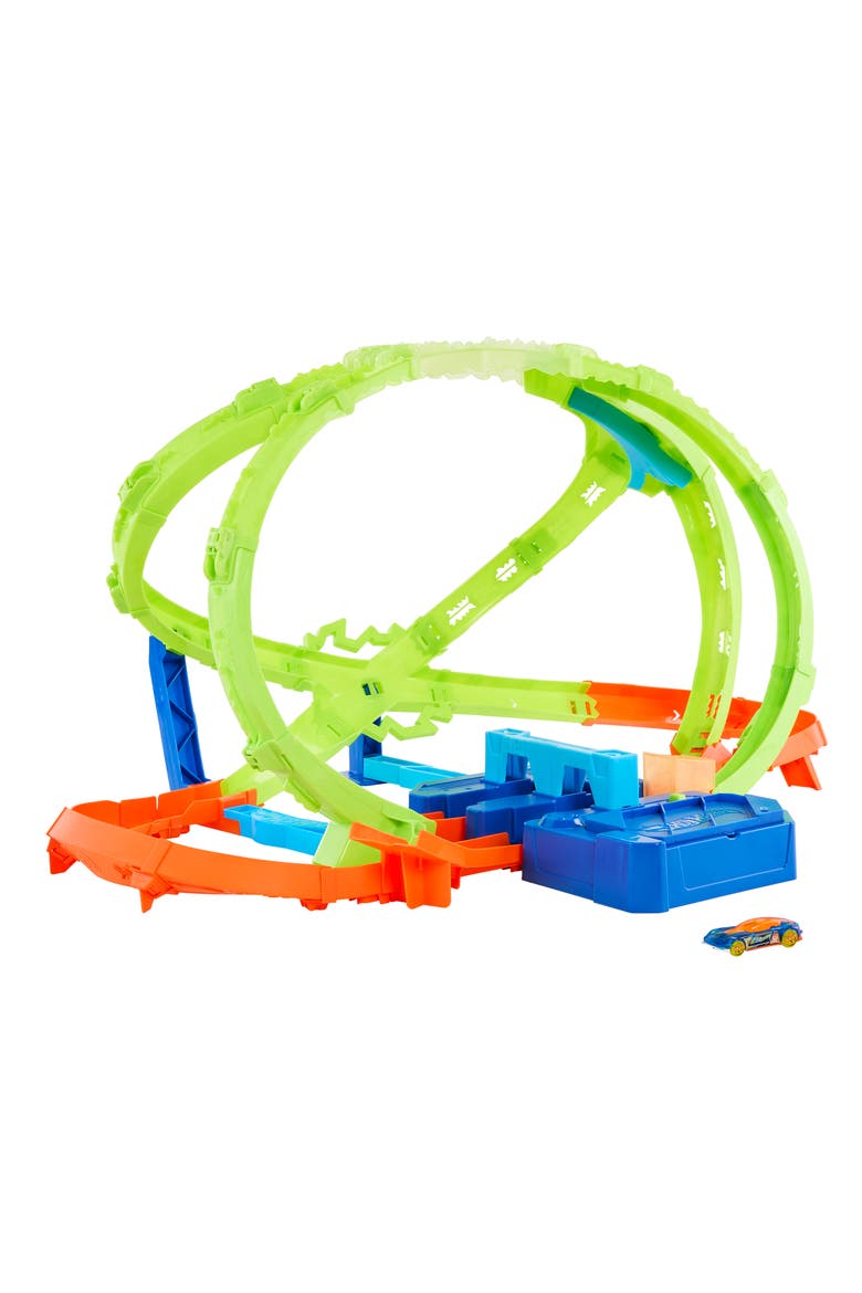 Stunt Tracks Hypersphere Crash Playset, Main, color, HYPERSHERE