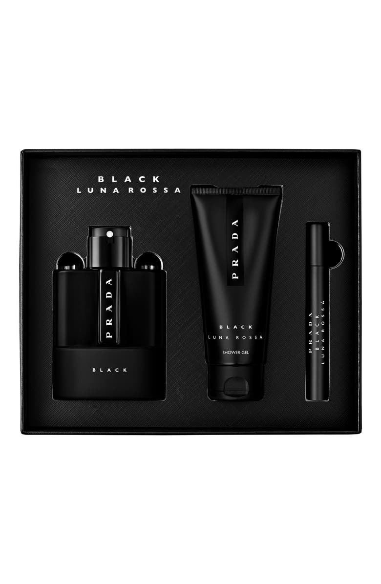 Prada Luna Rossa Black Eau de Parfum Set, Alternate, color, 