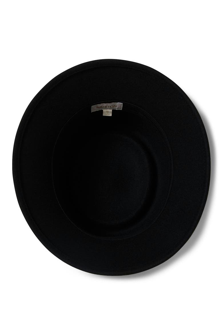 Elle Wool Felt Bucket Hat, Alternate, color, BLACK