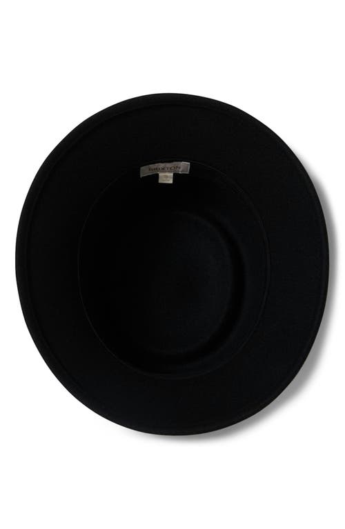 Brixton Elle Wool Felt Bucket Hat In Black