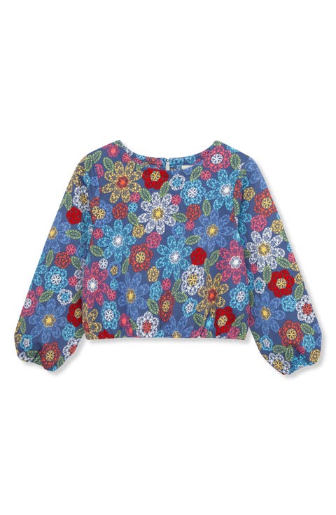 Kids' Flowers Print Top (Toddler, Little Kid & Big Kid)