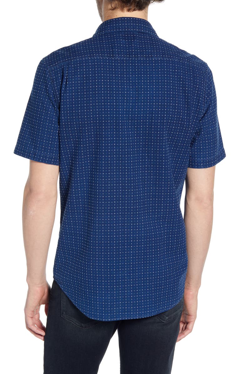Faherty Coast Regular Fit Print Organic Cotton Shirt, Alternate, color, 