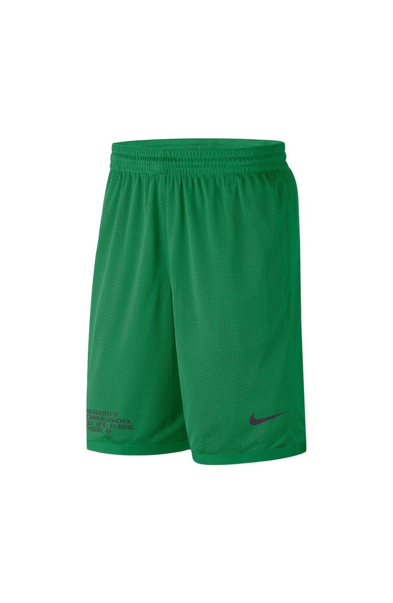 Nike Men's Nike Green Oregon Ducks Performance Mesh Shorts, Alternate, color, 