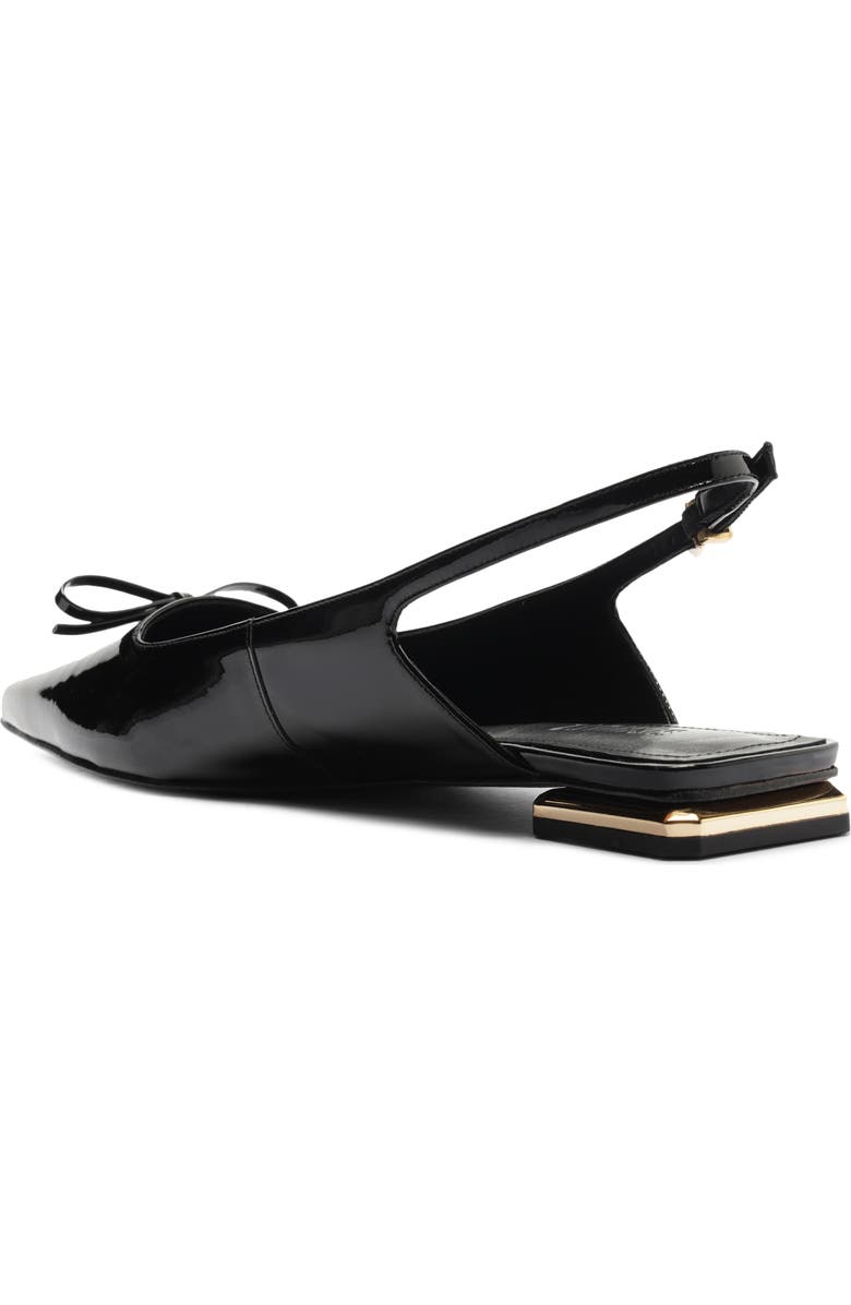 Schutz Violetta Sculpt Pointed Toe Slingback Flat, Alternate, color,