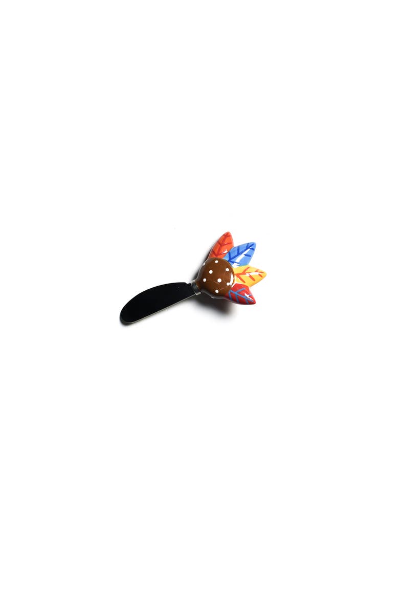 Turkey Appetizer Spreader, Alternate, color, Brown
