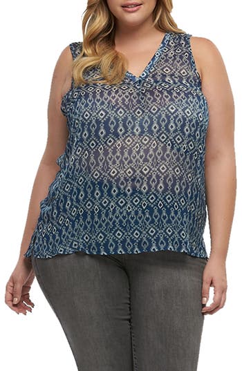 Tart Waverly Print Tank In Diamonds