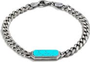 Degs & Sal Turquoise Chain Bracelet