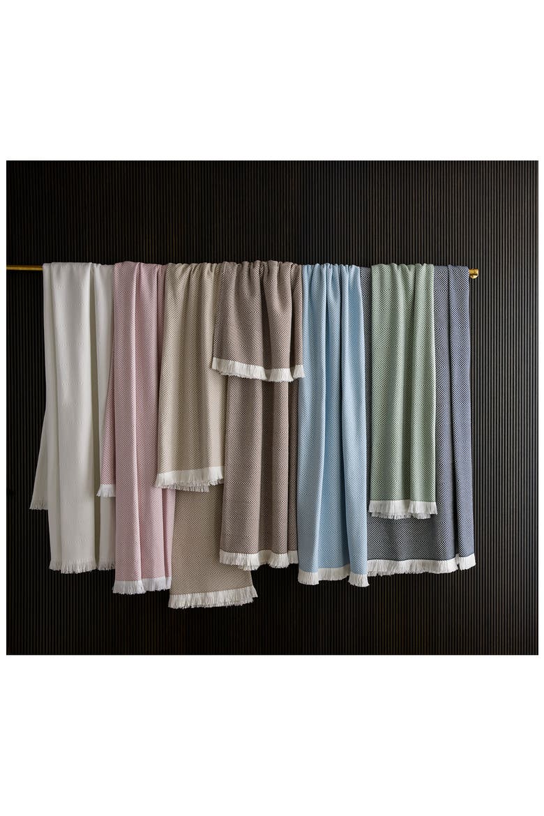 Leo Fringed Throw Blanket, Alternate, color, WHITE