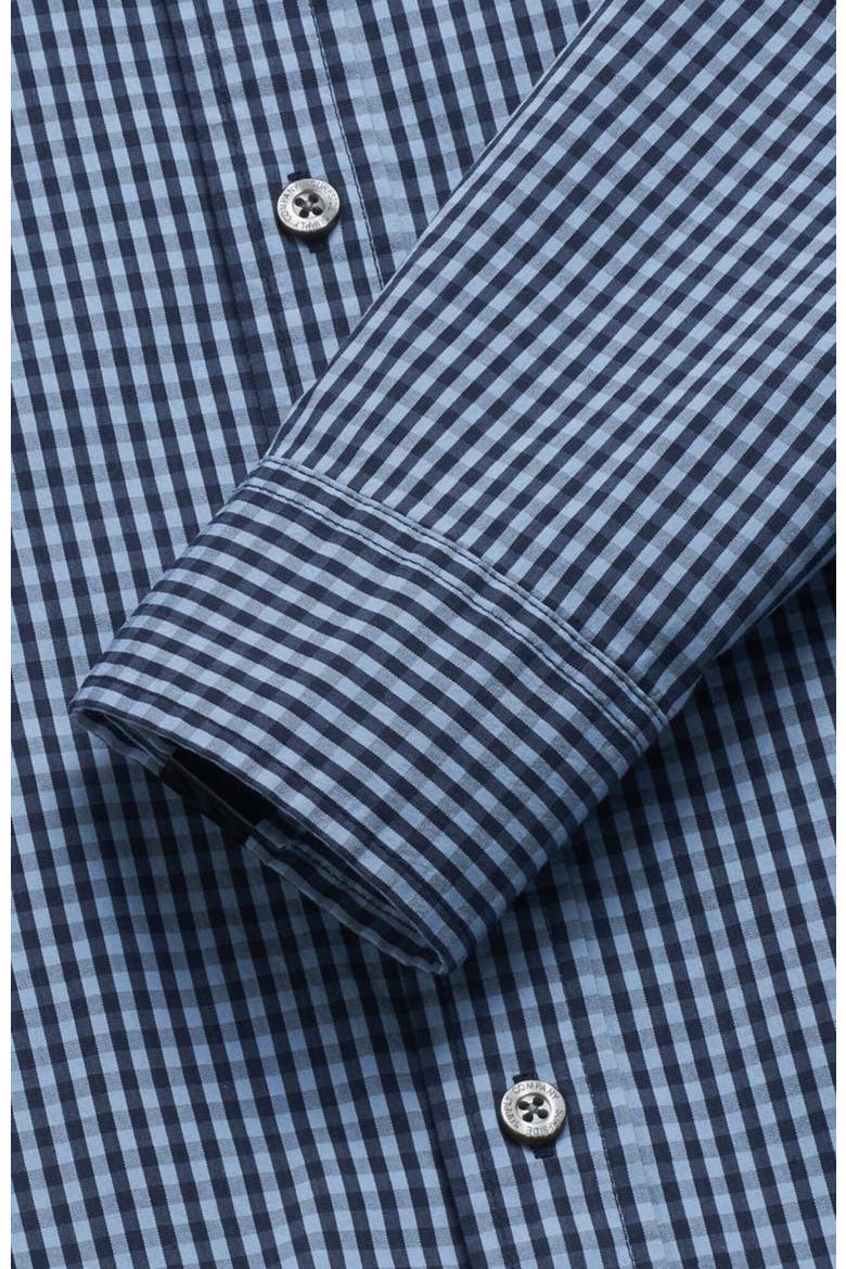 Brian Gingham Shirt, Alternate, color, Blue Check Combo