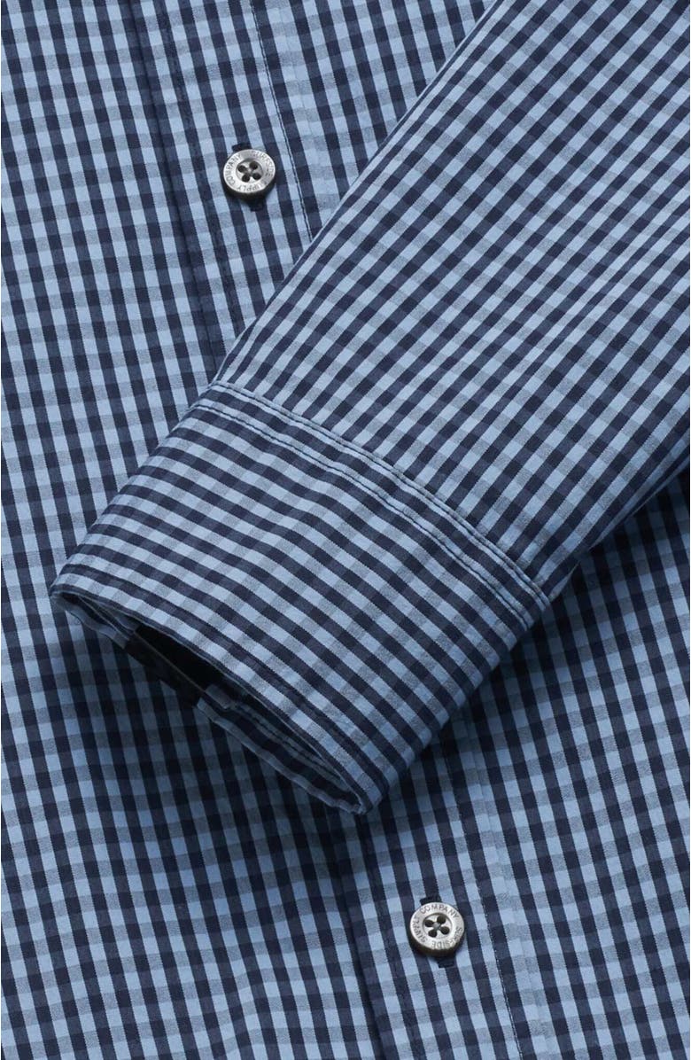 Surfside Supply Co. Brian Gingham Shirt, Alternate, color, Blue Check Combo