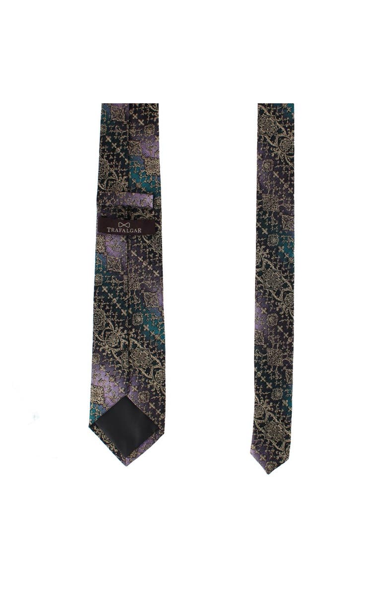 Trafalgar The Spellbound Brocade Novelty Silk Necktie, Alternate, color, Mulitple