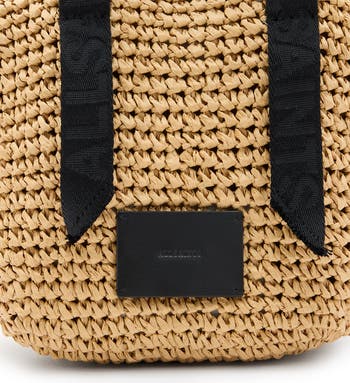 Celayne Straw Mini Tote