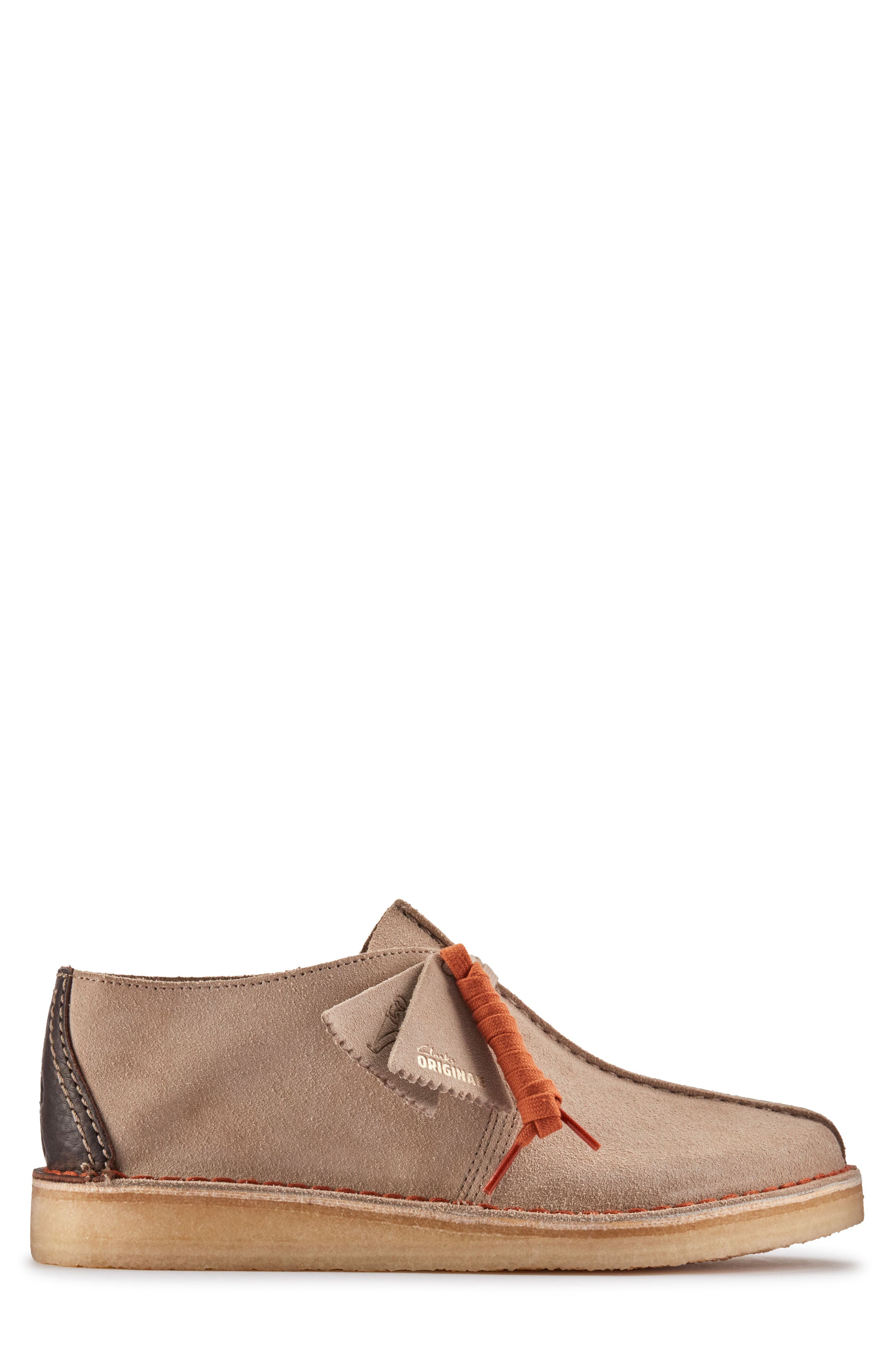 Clarks® Desert Trek Chukka Boot, Alternate, color, SAND SUEDE