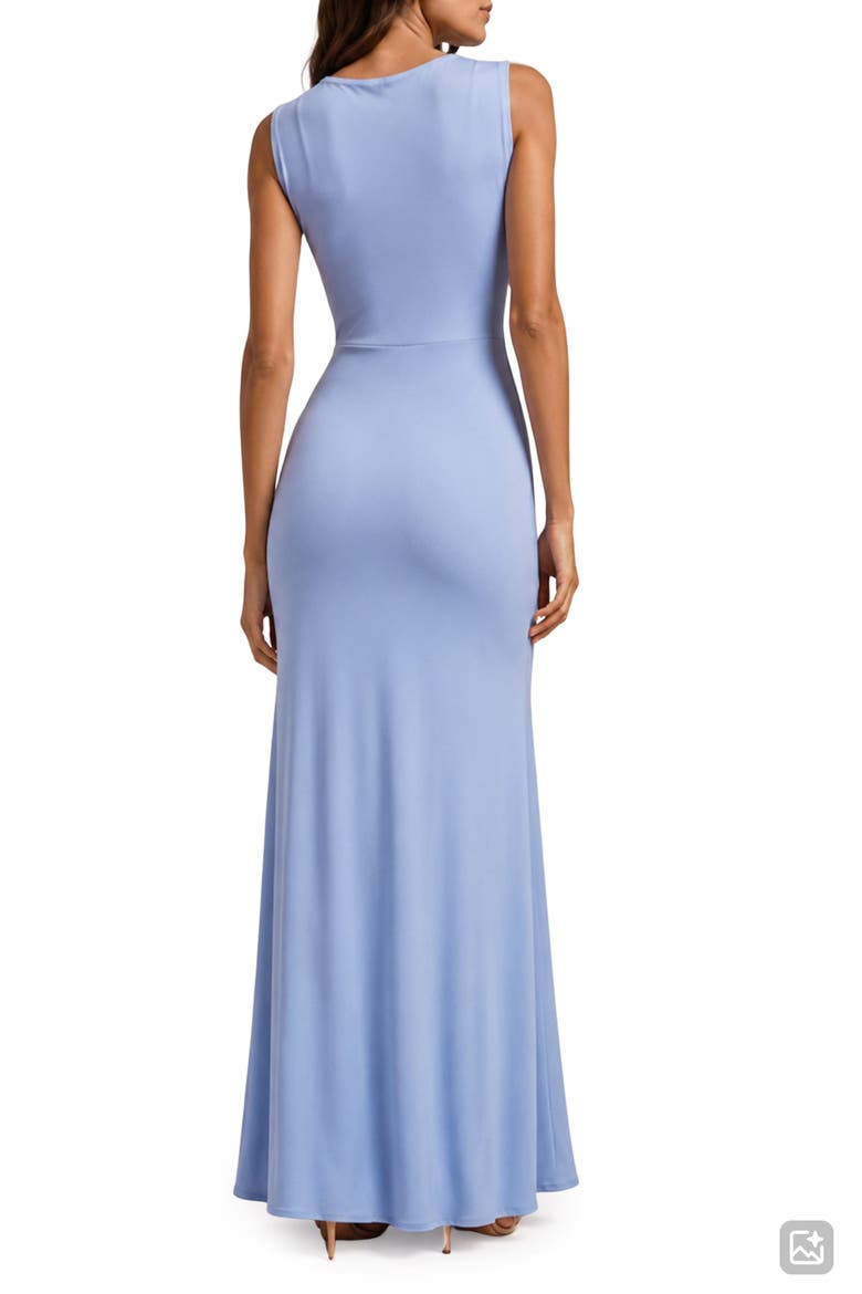 Love by Design Josetta Sleeveless Maxi Dress, Alternate, color, DUSTY BLUE