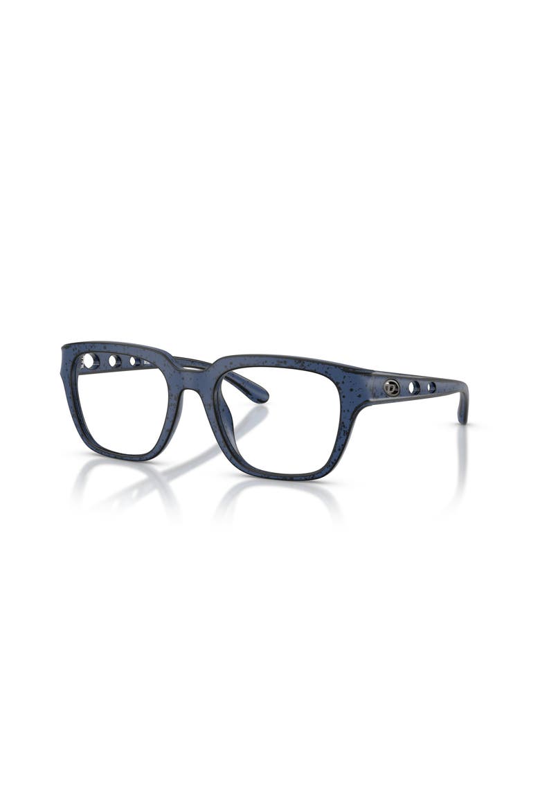 52mm Square optical glasses, Main, color, Blue