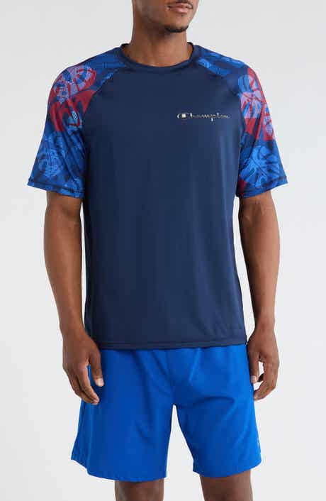 Printed Short Sleeve Rashguard Top
