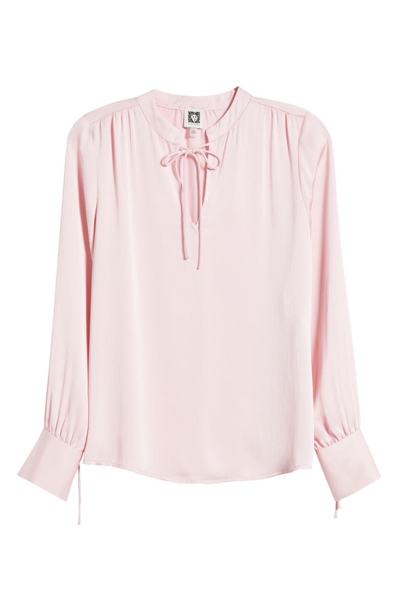 Anne Klein Crepe Top, Alternate, color, 