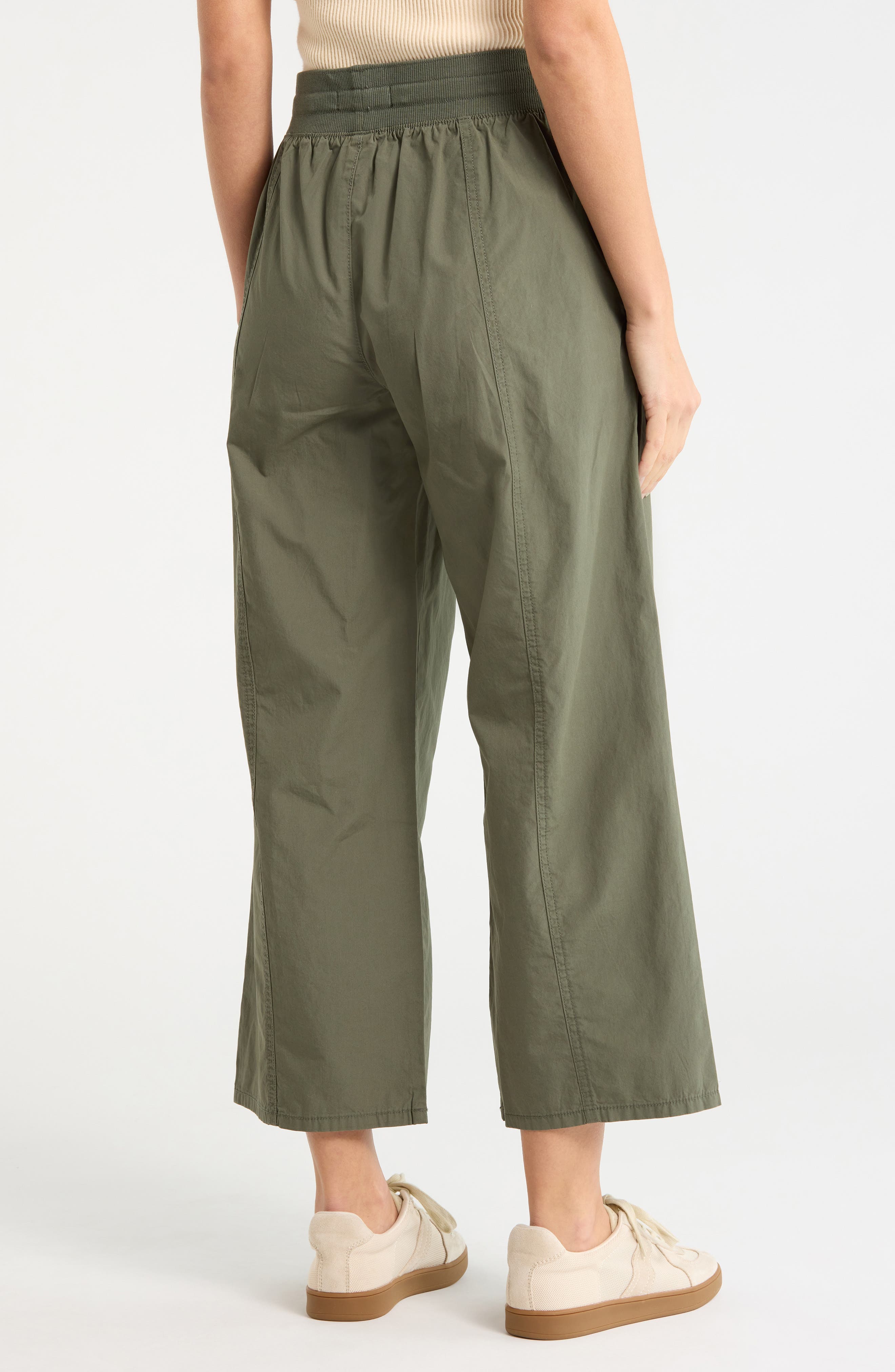 Wide Leg Crop Pants - image 4