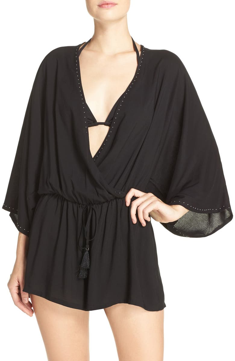 Vince Camuto Cover-Up Romper, Main, color,
