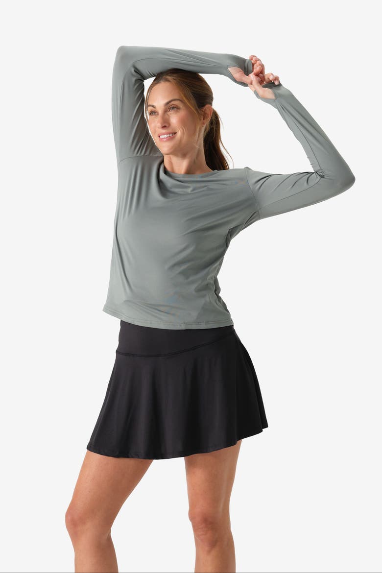 Women's Fieldsheer Aeris DriComfort Long Sleeve Tee, Alternate, color, Green
