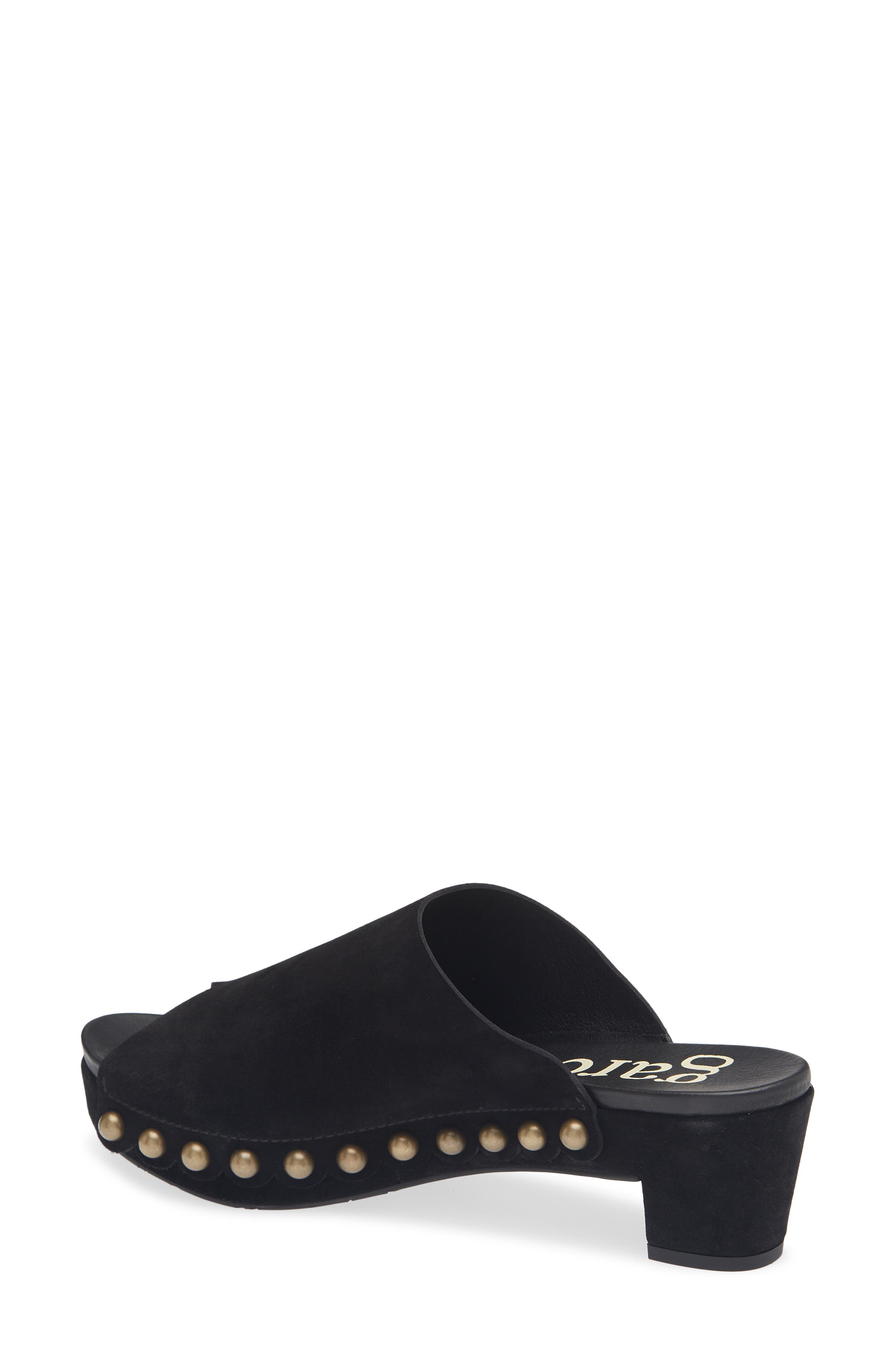 Nain Peep Toe Platform Mule, Main, color, BLACK CASTORO