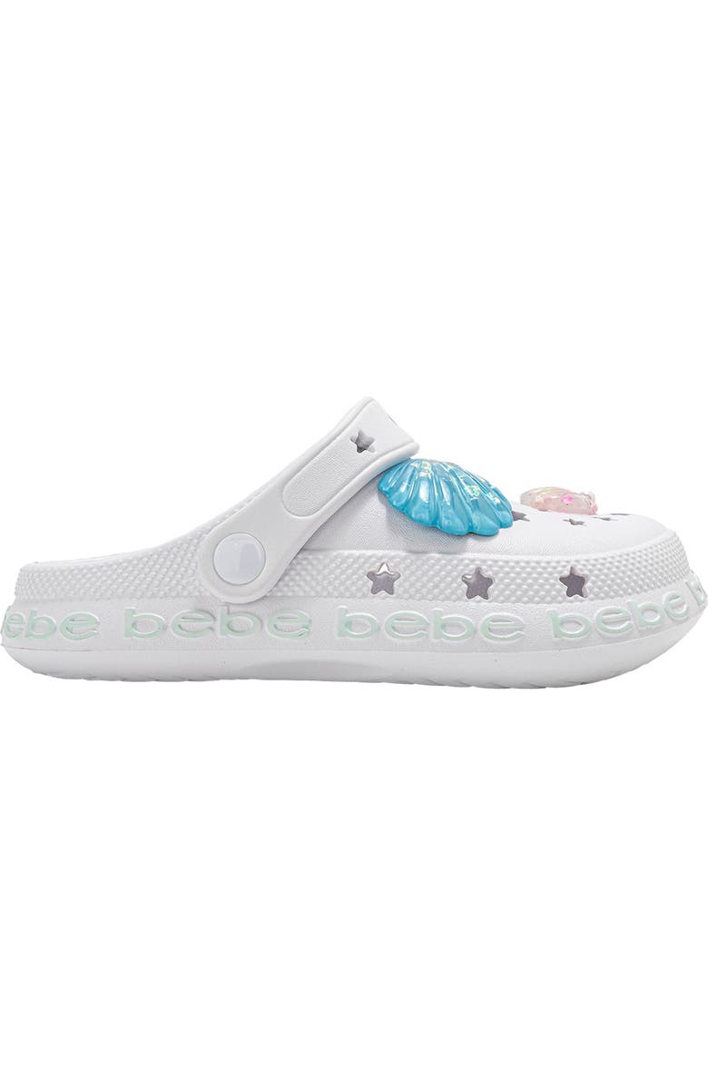 bebe Kids' Caetana Clog, Alternate, color, White