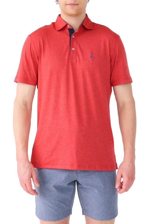 Mélange Mesh Performance Polo