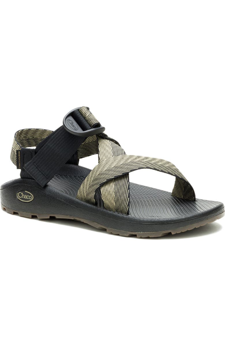 Chaco Mega Z Cloud Sandal, Main, color, Odds Black
