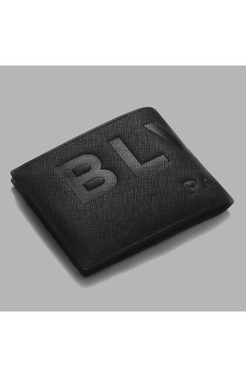 Blvck Paris Classic Fold Wallet In Black