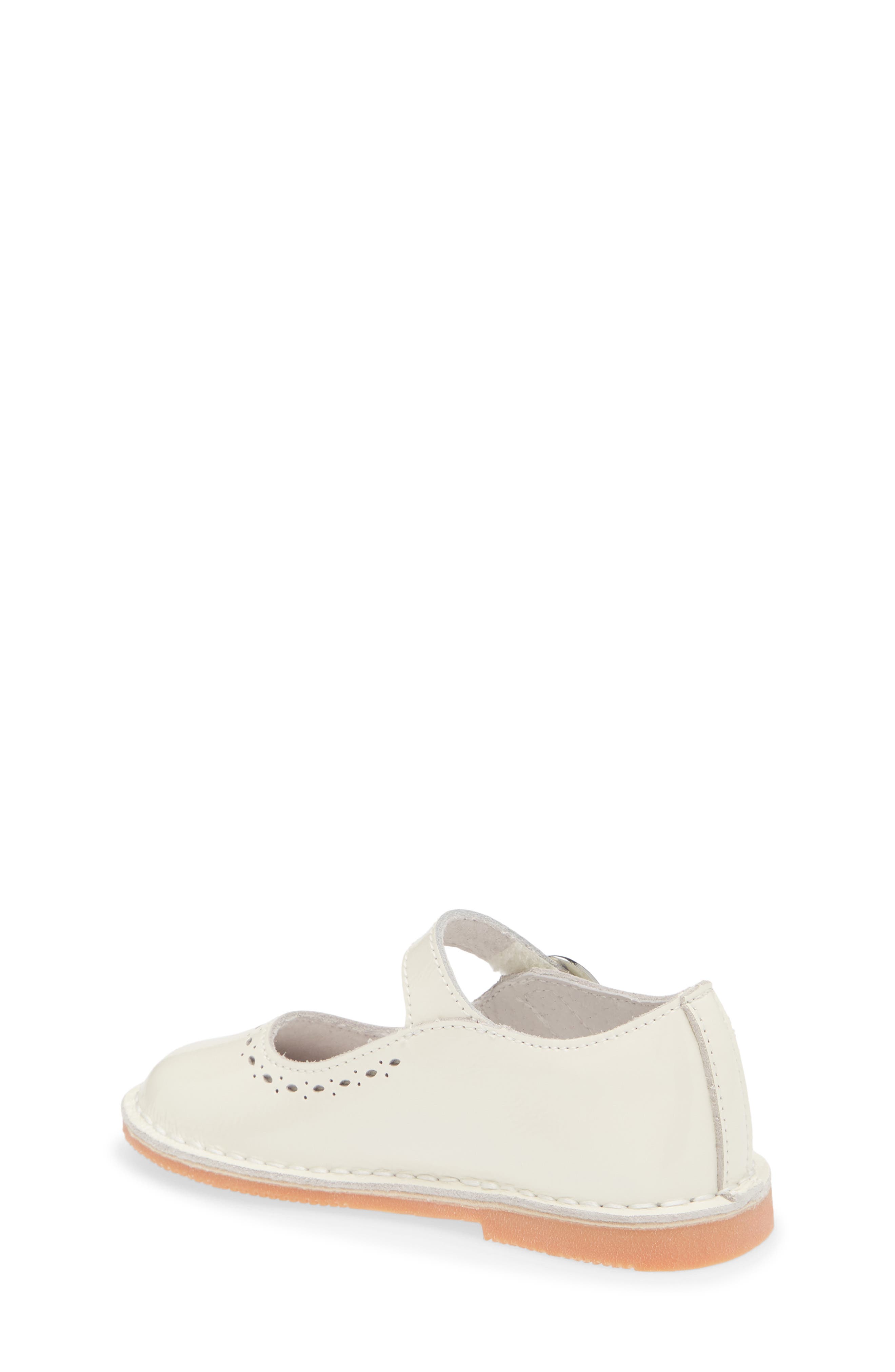 L'AMOUR Kids' Alina Mary Jane Flat, Alternate, color, Patent Ivory